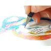 13676 9 pentel hybrid dual metallic k110 fialova metalicka modra