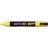 Akrylový popisovač Uni Posca PC-5M, šířka stopy 1,8 až 2,5 mm, odstín žlutá