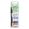 Pentel Brush Sign Pen SES15 Basic, štětcový hrot pro kaligrafii a moderní písmo