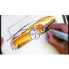 ShinHan Art Touch Brush, oboustranný designérský fix se štětcovým a jemným hrotem