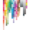 Vzorník barev ShinHan Art Touch Brush, šedé odstíny řady Warm Grey
