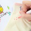 Monami Fabric Marker Brush fluo žlutá, fix na světlý textil bez žehlení