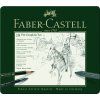 Faber-Castell Pitt Graphite Set 19 ks, grafitové tužky, bloky a krajony v plechové etui