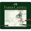 Faber-Castell Pitt Monochrome sada 21 ks, tužky, uhly, rudky a křídy pro kresbu