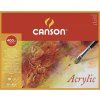 Canson Acrylic blok 400g, 10 listů formátu 24 x 32 cm pro akrylové barvy