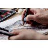 Derwent Tinted Charcoal 12 barev, kombinace uhlu a barevného odstínu v jednom