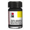 Barva na textil Marabu Textil Aquarelle 15 ml, odstín 073 černá, akvarelový efekt