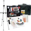 Simply Daler-Rowney výtvarný set pro školu i plenér, vodou ředitelné akrylové barvy 12 ml
