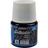 Pébéo Setacolor Light Glitter 45 ml, barva na textil s glitrový efektem, odstín Černá onyx 205