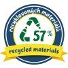 Centropen 8566 červený popisovač, 57 % recyklovaného materiálu, stopa 2,5 mm