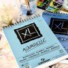 Canson XL Aquarelle A5, tvrdost 300g, kroužková vazba pro snadné vytrhávání listů