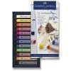 Faber-Castell Soft Pastel 12 ks otevřená sada, pastelové křídy vhodné pro míchání a roztírání