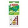 Kvašové barvy Talens Art Creation Gouache, sada 12 tub po 12 ml, krycí odstíny