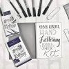 12 ks Faber-Castell Pitt Artist Pen Grey, série šedých tónů pro kresbu tuší