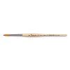 Tintoretto 707-3/0 syntetický štětec, krátké provedení, zlatý vlas, hexagonální rukojeť