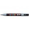Uni Posca 3M akrylový popisovač 0,9 až 1,3 mm, šedý odstín 37