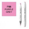 ShinHan Art Touch-Brush designérský fix P88 Purple Grey, oboustranný marker se štětcem