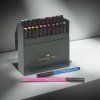 Umělecký popisovač Pitt Artist Pen Brush Studio Box štětcové, sada 24 ks