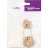 Visačky Heyda béžové, sada 3 x 10 kusů s provázkem pro kreativní tvoření