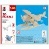 Marabu Mara 3D puzzle dřevěné hydroplán, kreativní skládačka pro děti