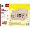 Marabu Mara 3D puzzle dřevěné beach house, kreativní skládačka pro děti