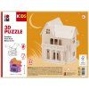 Marabu Mara 3D puzzle dřevěné house, kreativní skládačka pro děti
