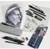 Uhlové tužky Derwent Charcoal, vhodné pro skicování, stínování a výtvarnou kresbu