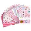 Happy Color LOVE ME A4, 15 listů s valentýnskou tématikou pro scrapbooking, cardmaking a tvorbu přání