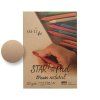 Blok na kreslení SM.LT Star Pad Brown Natur, přírodní kraftový přebal, 20 listů 125 g