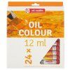 Sada olejových barev Talens Art Creation, 24 tub po 12 ml, pro malování obrazů
