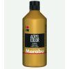 Marabu Acryl Color 500 ml akrylová barva, metalický odstín zlatá 084, vodní báze