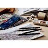 Derwent Tinted Charcoal sada 6 ks, tužkový uhel s barevným odstínem pro výtvarníky