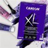 Canson XL Fluid Mix-Media papír 250g, hladký povrch pro inkousty a akryly
