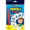 Centropen papírové šablony k foukacím fixům, sada K+ pro kluky, 8 motivů