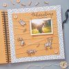 Kraftové album Docraft 30,5x30,5 cm pro scrapbooking, dekorování a vlastní design