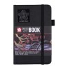 Sakura Sketch Book Black, černý skicák v tvrdé vazbě 9x14 cm, 80 listů 140 g/m2