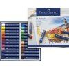 Faber-Castell olejové pastely 24 barev, vhodné pro pastelové a škrábané techniky