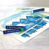 Sada olejových pastelů Faber-Castell 24 ks, silné a jemné pastelové tóny