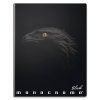 Linkovaný školní sešit Pigna Monocromo Black A5, elegantní černá obálka, formát 544