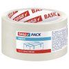 Tesa Basic 58572 průhledná lepící páska 48 mm, návin 50 m, vhodná na balení dárků a balíčků