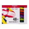 Sada akrylových barev Talens Amsterdam 48x20 ml, 48 odstínů v tubách