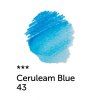 Akvarelová pastelka White Nights Nevskaya Palitra, odstín 43 cerulean blue, průměr 7 mm