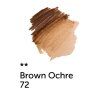 Akvarelová pastelka White Nights Nevskaya Palitra, odstín 72 brown ochre, hnědá okr