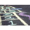 Colorino chodníkové křídy pro kreslení na chodník, asfalt a beton, 15 kusů v balení