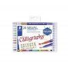 Staedtler Calligraph Duo sada 24 kaligrafických fixů, hroty 2 mm a 3,5 mm