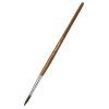Školní štětec Milan 101-3 s dřevěným lakovaným tělem a kovovým úchopem vlasů