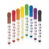 Dětské fixy Colorino Kids Baby Markers, 8 barevných popisovačů s veselými víčky