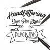 Kaligrafický fix Pentel Brush Pen Sign SES15, štětcový hrot, odstín bordó