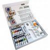 Pébéo Studio Acrylic sada Collection box, vodou ředitelné akrylové barvy pro plátno a dřevo