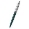 Kuličkové pero Parker Jotter XL Matte Green CT, stiskací mechanismus, chromové doplňky